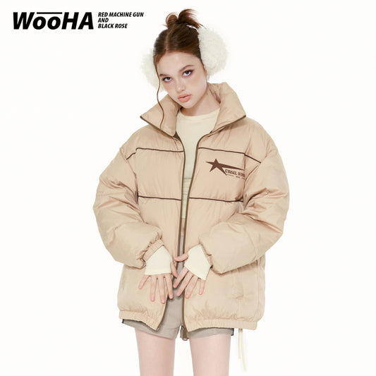 Sweet Cool Simple Versatile Wind Warm Jacket